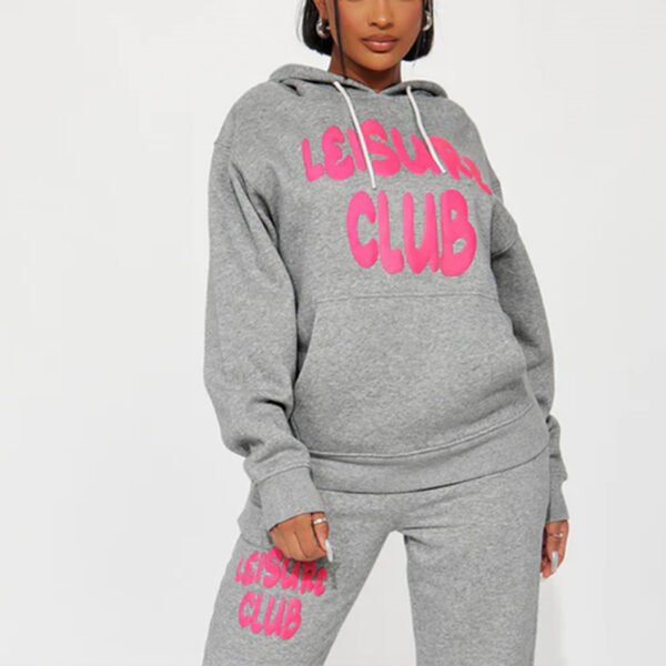 1 Custom Printed Women Hoodie Set