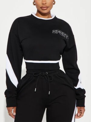 1 Sports Crew Neck Women Sweatshirts