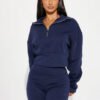 1 Zip up Polo Women Sweatshirt Set