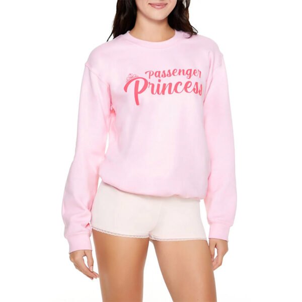 1 Crew Neck Printed Women Sweatshirt