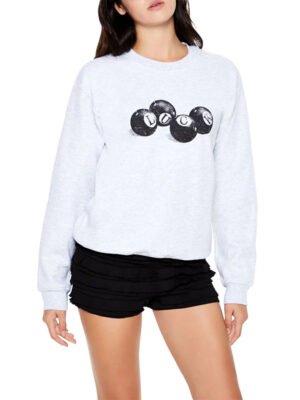 1 Custom Crew Neck Graphic Sweatshirt