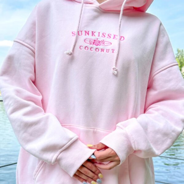 Custom Printed 100% Cotton Hoodie