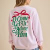 Crew Neck Printed Women Sweatshirt