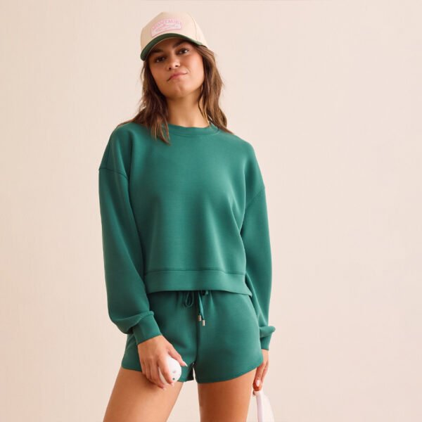 1 Custom Crew Neck Women Sweatshirt Set