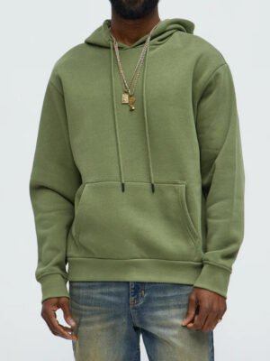 Custom Kangaroo Pocket Cotton Hies