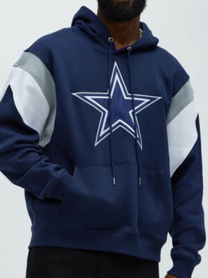 Custom Embroidered Patchwork Hoodie