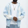 1 Custom Zip up Panel Hoodie