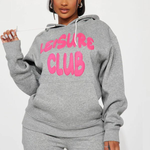 2 Custom Printed Women Hoodie Set