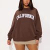 2 Custom Printed Oversized Women Sweatshirt