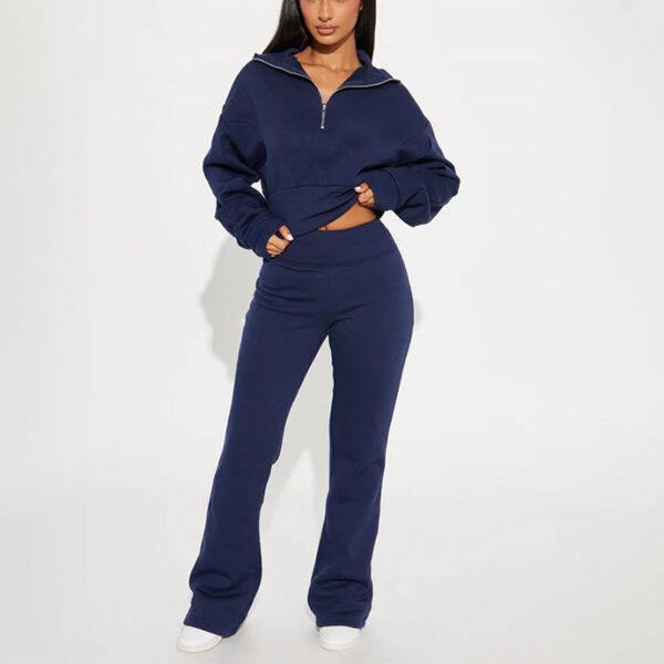 2 Zip up Polo Women Sweatshirt Set