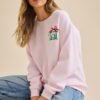 Crew Neck Printed Women Sweatshirt