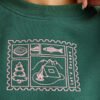 2 Custom Embroidered Cotton Sweatshirt