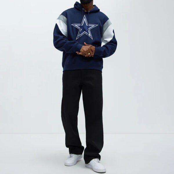 2 Custom Embroidered Patchwork Hoodie