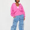 2 Embroidered Zip up 100% Cotton Hoodie