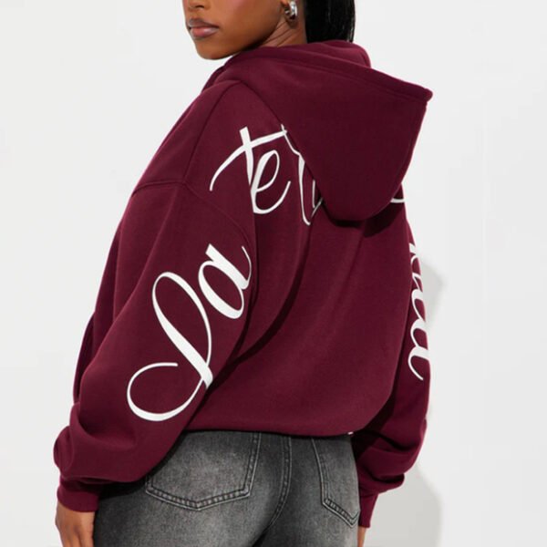 2 Custom Printed Embroidery Pocket Hoodie