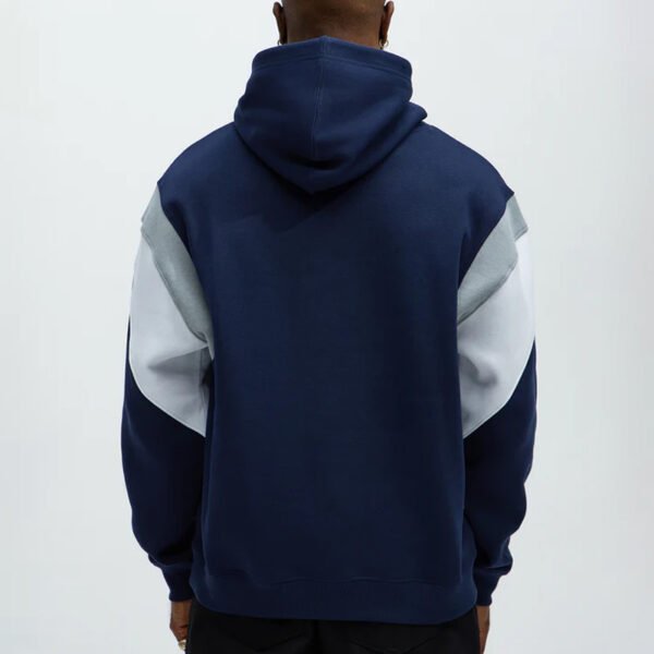 3 Custom Embroidered Patchwork Hoodie