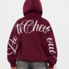 3 Custom Printed Embroidery Pocket Hoodie