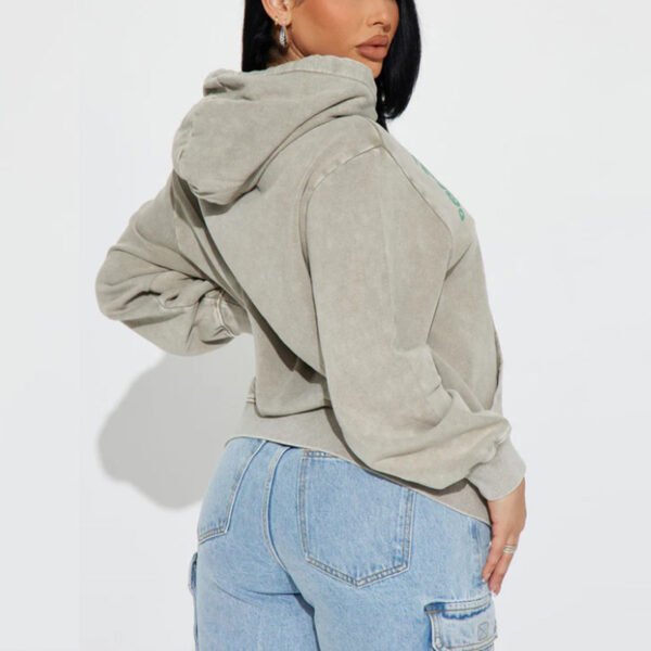 Embroidery Printed Women Hoodies