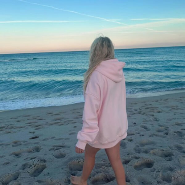 Custom Printed 100% Cotton Hoodie