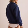 Custom Quarter Zip Women Sweatshirt