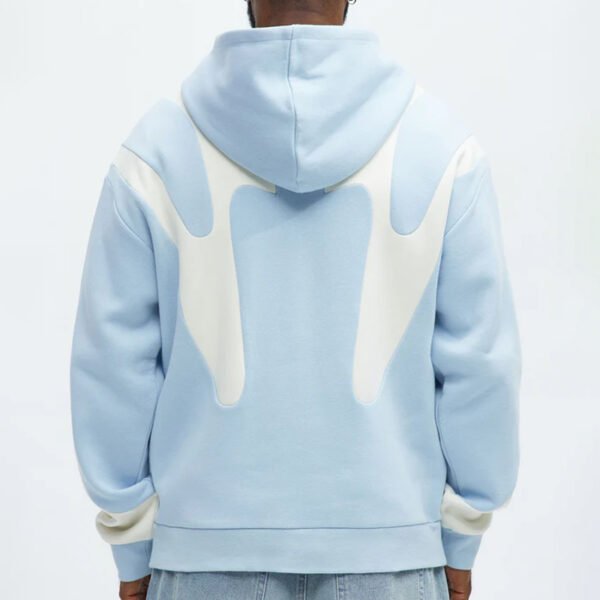 4 Custom Zip up Panel Hoodie