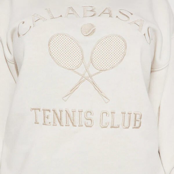 4 Custom Embroidery Crew Neck Sweatshirt