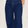 Petite Indigo Blue Wash Straight Leg Mid Rise Jeans 4 Petite Indigo Blue Wash Straight Leg Mid Rise Jeans