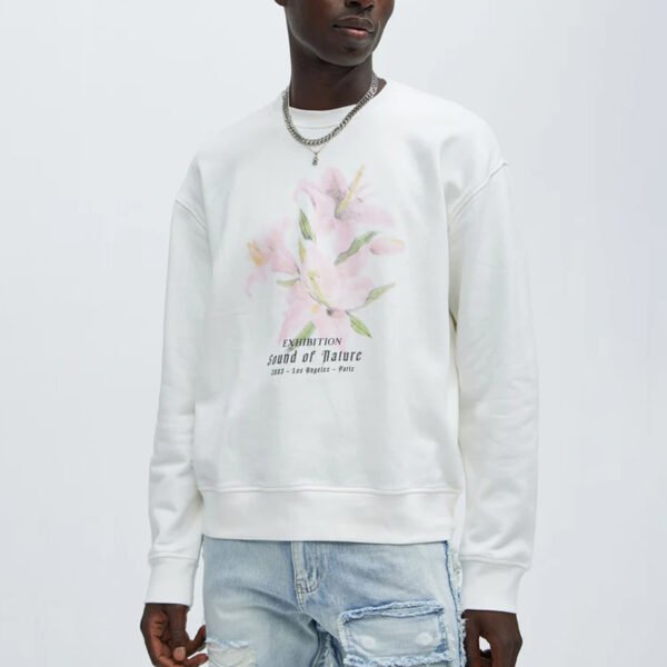 Custom Bouquet Of Lilies Crew Neck Men's Sweatshirts