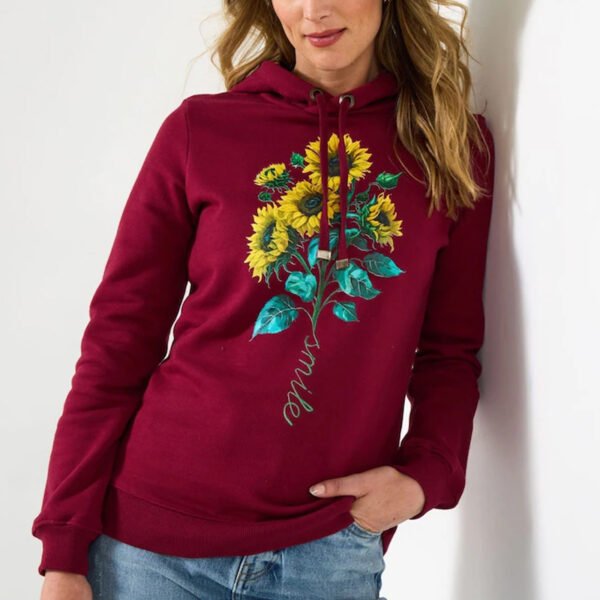 1 Sunflower Graphic Hoodie
