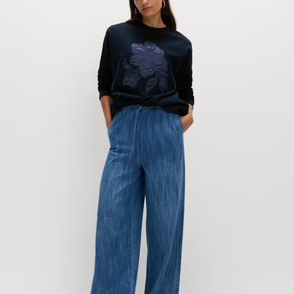 Custom Embroidery Crew Neck Sweatshirt