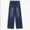 Side Wire Blue Denim for Women
