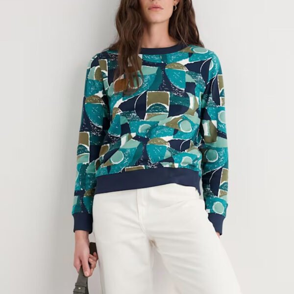 1 Custom Printed Crew Neck Women Sweatshirt