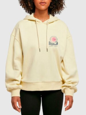 Custom Printed Sunset Long Sleeve Hoodie