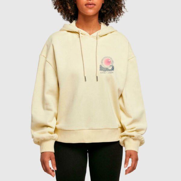 1 Custom Printed Sunset Long Sleeve Hoodie