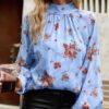 1 Floral tops for women