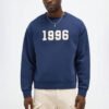 1 Printed Logo Men's Crew Neck Sweatshirt