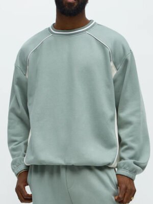 1 Custom Ready Side Panel Crewneck Sweatshirt Set