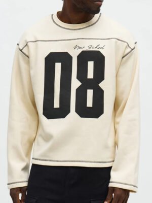 Custom Cotton Crazy 8 Crew Neck Sweatshirts