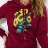 2 Sunflower Graphic Hoodie