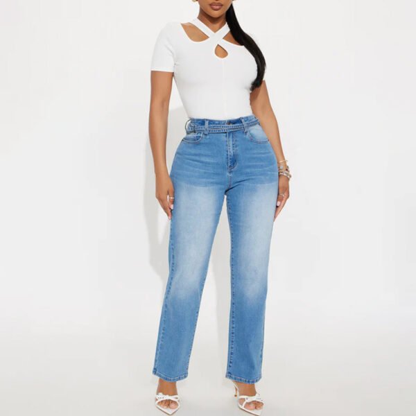 2 High Quality Ribbed Short Sleeve Women Top