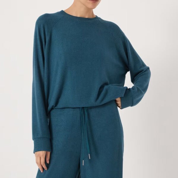 High Quality Crew Neck Soft Touch Top set