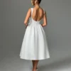 2 Ivory Midi Dress for Women