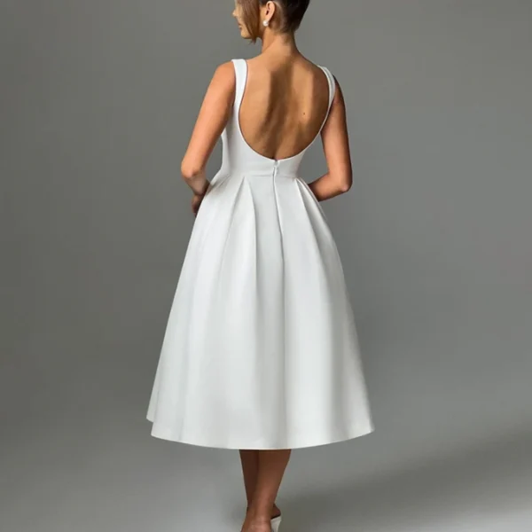 2 Ivory Midi Dress for Women