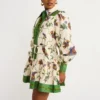 2 Multi Birdie Mini Dress for Women