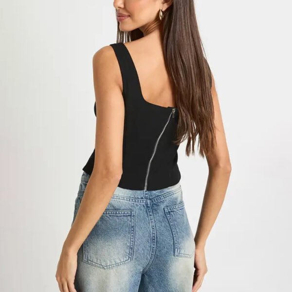 Floral Embellished Corset Top