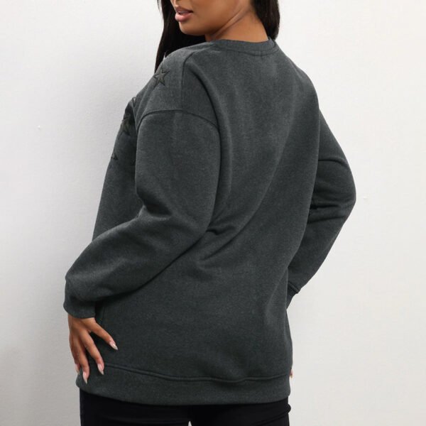 3 Star Eyelet Sweatshirt