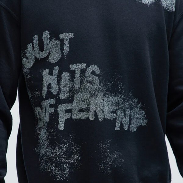 3 Custom Logo Printed Just Hits Different Crew Neck Sweatshirt