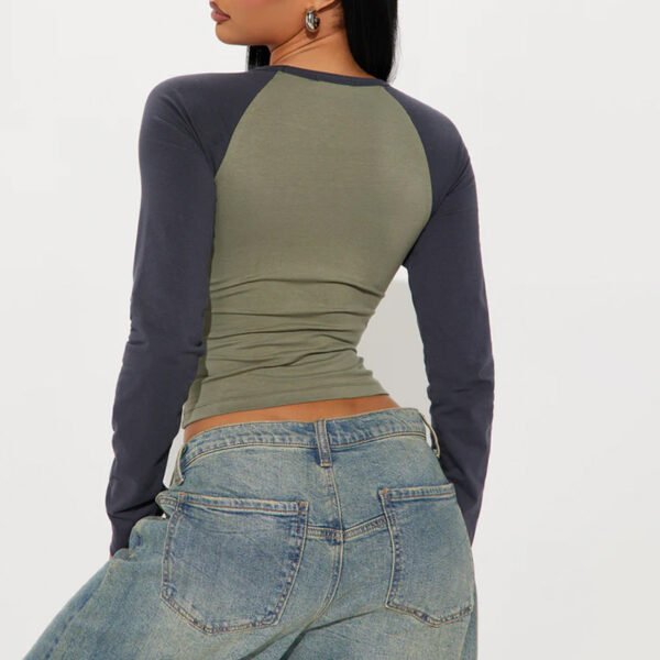 3 Custom Women StarStruck Raglan Long Sleeve Tee