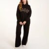 3 Sunday Leopard Print Logo Hoodie