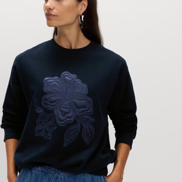 Custom Embroidery Crew Neck Sweatshirt